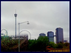 Liseberg, Gothia Towers from the highway